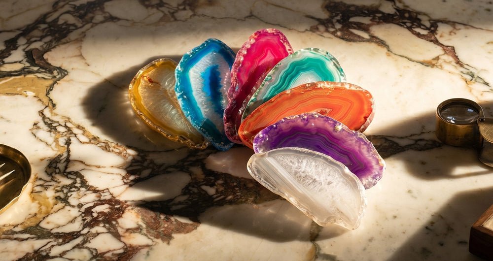 Agate lighting